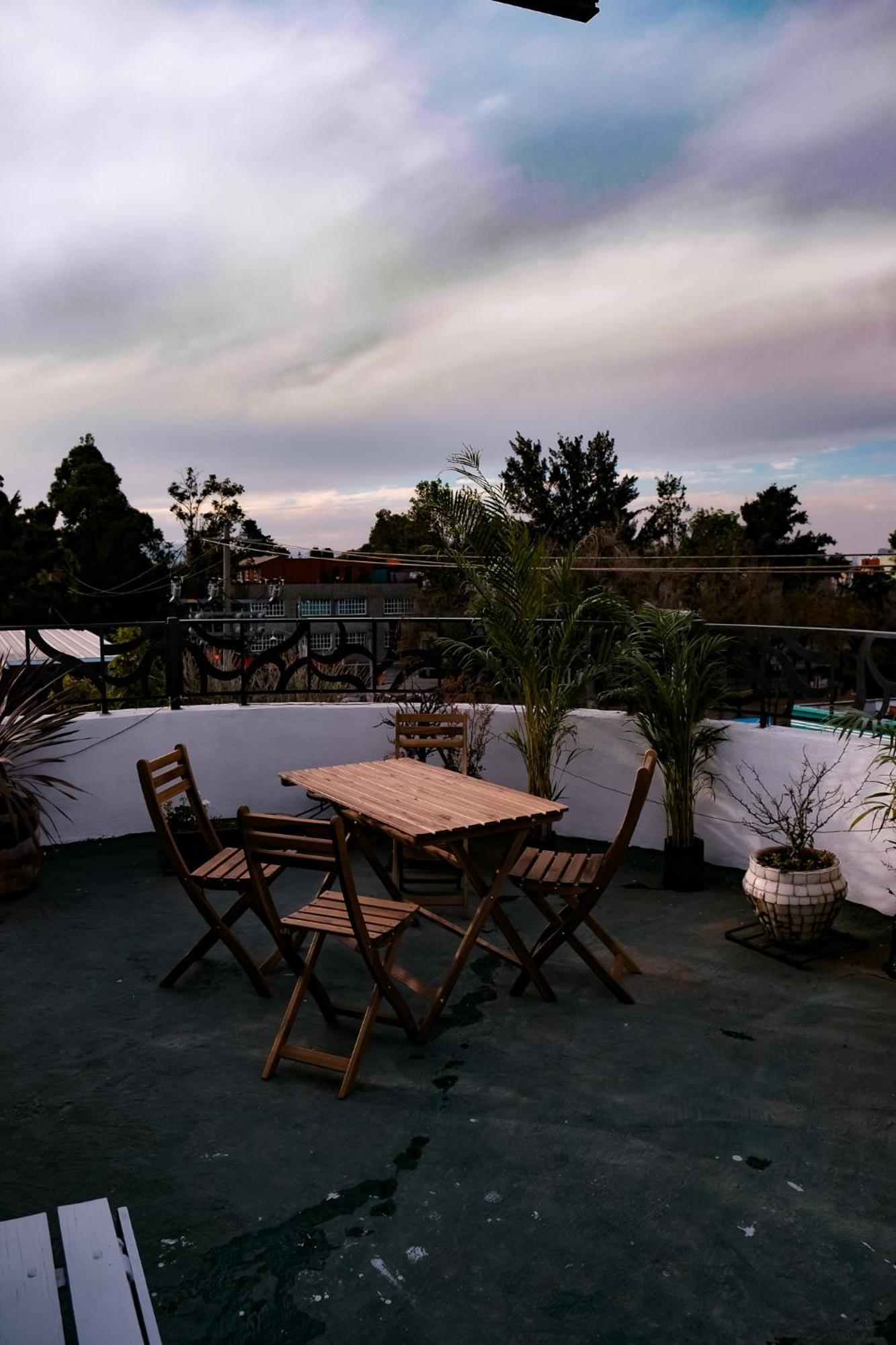 Modern Studio, Rooftop Charm, Cdmx Center2 Città del Messico Esterno foto