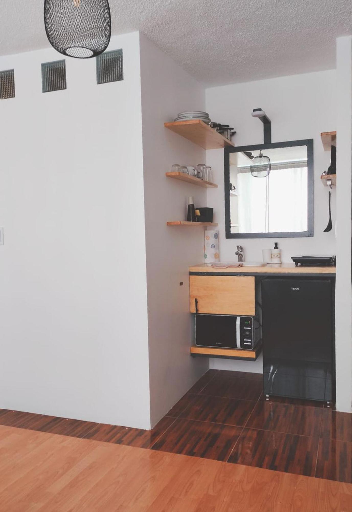 Modern Studio, Rooftop Charm, Cdmx Center2 Città del Messico Esterno foto